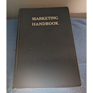 Marketing Handbook Second Edition 1965 Albert Wesley Frey READ- SHIPS FREE